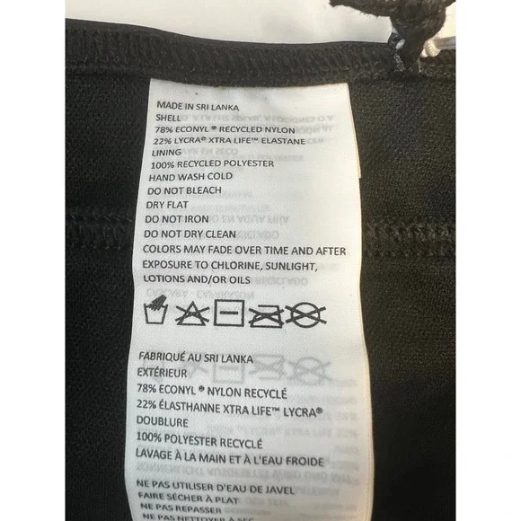 Prana Ramba Bottom Womens Swimsuit Bikini Bottoms Black Sz S Recycled NWT‎ - Picture 9 of 11